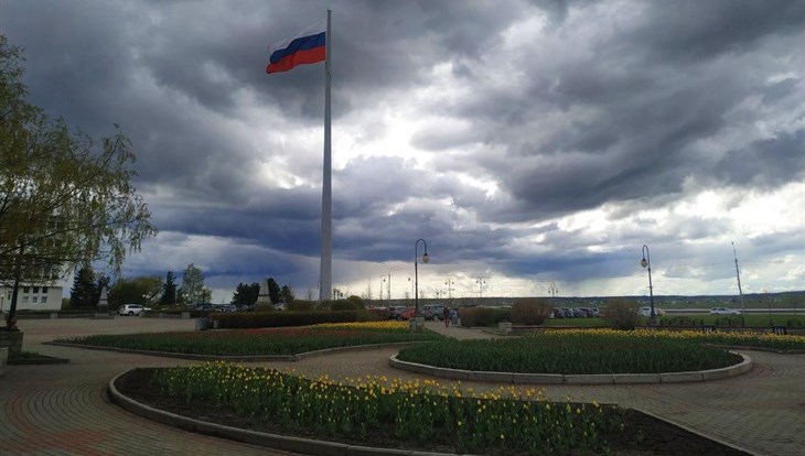 Штормовое предупреждение объявлено в Томской области