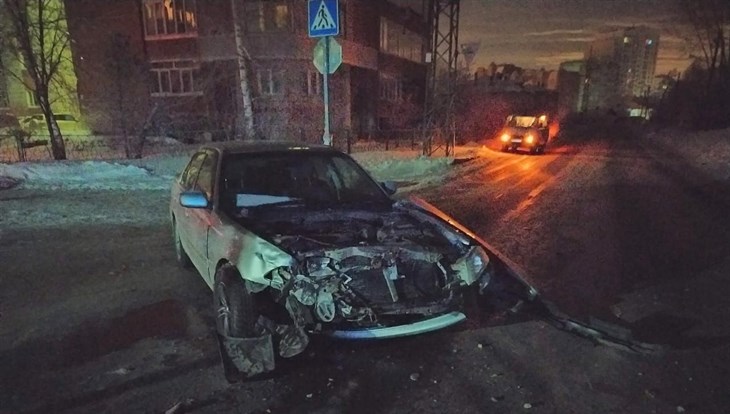 Трое пострадали в ДТП на пересечении Водяной и Пролетарской в Томске