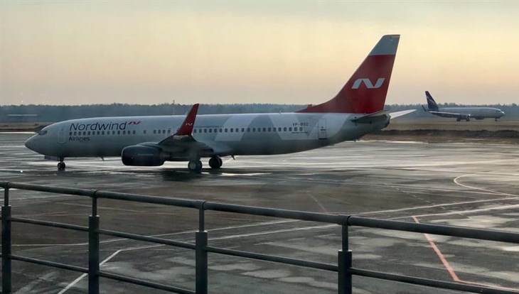 Nordwind убрал рейсы из Томска в Сочи и Петербург на май и часть июня