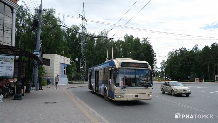 Большее число троллейбусов стало выходить в рейс в Томске
