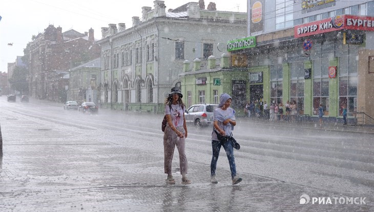 Град и шквалистый ветер ожидаются в Томской области в ближайшие 4 дня