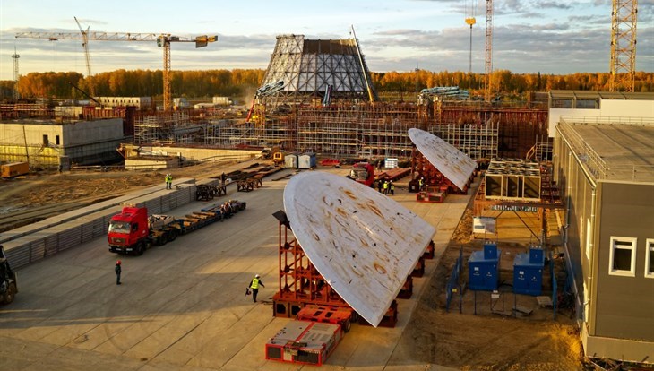 Основание будущего реактора на СХК доехало в Северск досрочно
