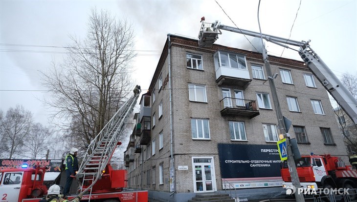 Пожар на Кулагина в Томске нанес 7млн руб ущерба собственникам квартир