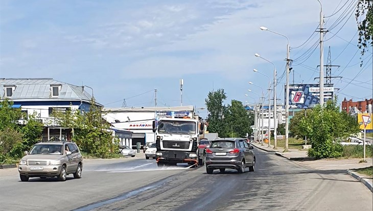 Число поливальных машин в Томске будет увеличено из-за жары
