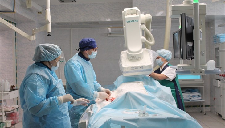 Более 1,3 тыс чел прошли лечение после инсульта в Томской ОКБ в 2024г