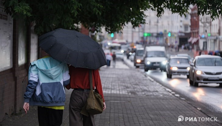 Кратковременный дождь и гроза ожидаются в Томске в воскресенье