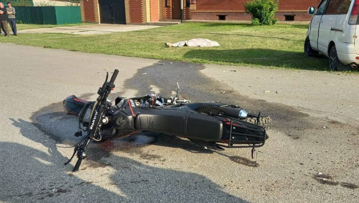 Мотоциклист погиб в ДТП в селе Мельниково Томской области