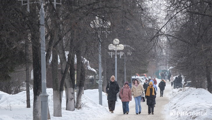 Небольшой снег и порывистый ветер ожидаются в Томске в среду