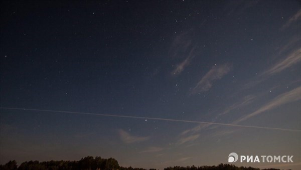 Томский астроном: метеор летел к Тегульдету,но взорвался высоко в небе
