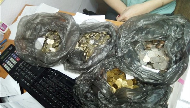 Томичи обменяли 1 тонну монет на 1 млн руб бумажных купюр