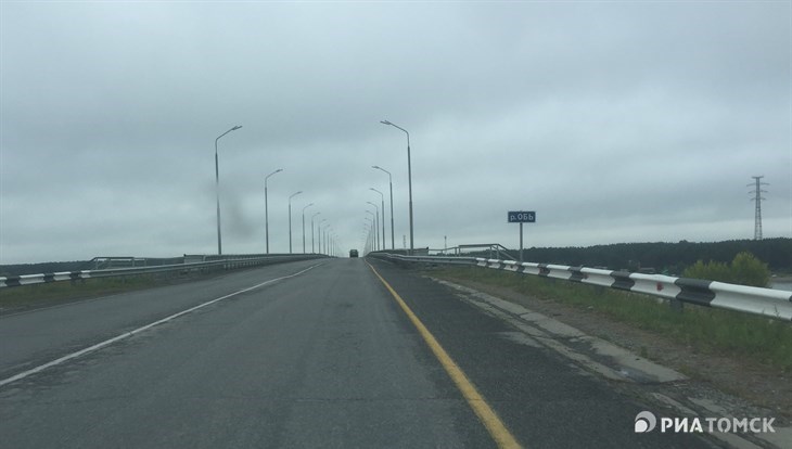 Мост через Обь в Томской области будет закрыт в воскресенье на 2 часа