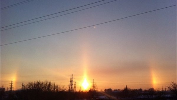 Восход и закат солнца в Томске