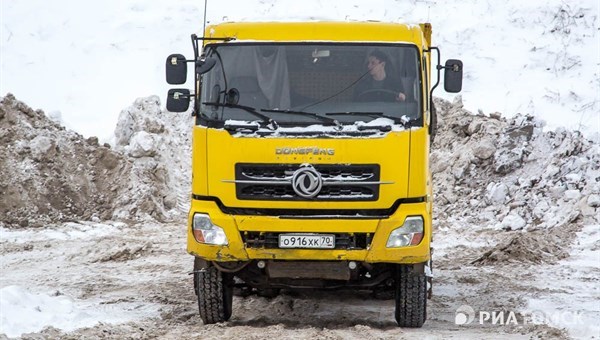 Мэр: места на снегоотвалах Томска хватит, несмотря на снежную зиму