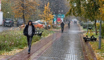 Начало октября в Томске будет теплым, затем похолодает и пойдет снег