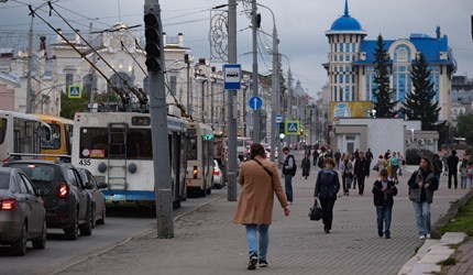 Девятибалльные пробки сковали Томск в пятницу вечером