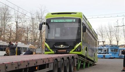 Томичи смогут 3 недели бесплатно кататься на электробусе Генерал