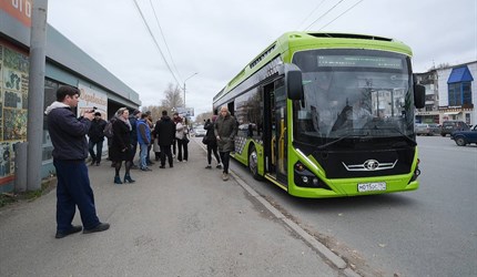 Тест-драйв электробуса Генерал завершился в Томске