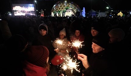 Здравствуй, томский Новый год: как прошел праздник в центре города