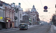 Праздничная тишина: Томск в первое утро нового года