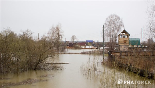 Более 110 участков остаются затопленными в Томской области