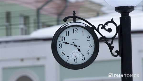 Власти: украдены часы с площади Батенькова в Томске