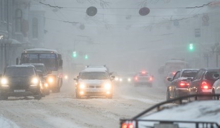 Резкое потепление до 0 градусов и метели ожидают томичей в воскресенье