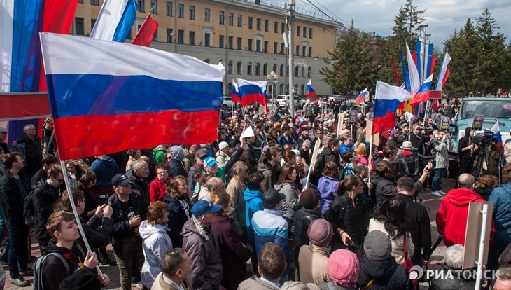 МВД: оппозиционный митинг в Томске прошел без происшествий