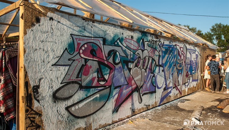 Художник из Алматы победил в граффити-битве на томском Street Vision